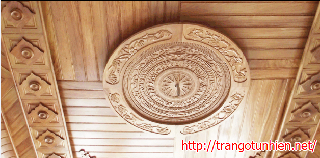 trần gỗ tự nhiên