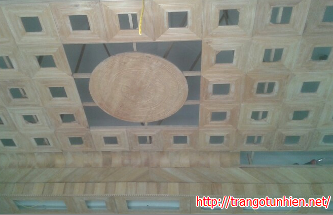 trần nhà bằng gỗ đẹp
